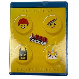 The Lego Movie Special Edition Blu Ray DVD Disc Set Full Movie Special Features